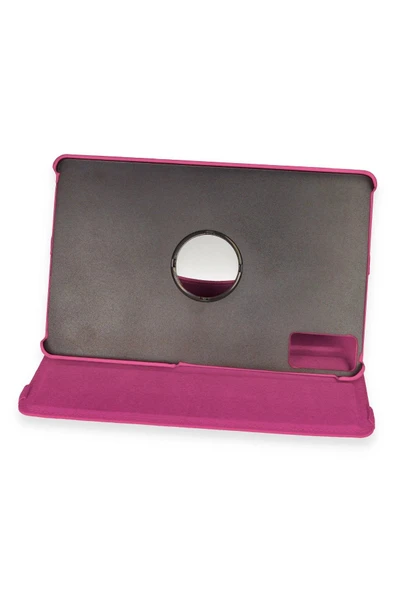 Xiaomi Redmi Pad Kılıf 360 Tablet Deri Kılıf - Pembe - 3