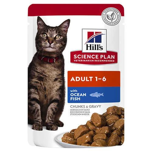 Hills Gravy Okyanus Balıklı Yetişkin Kedi Konservesi 85 Gr ürün görseli 1