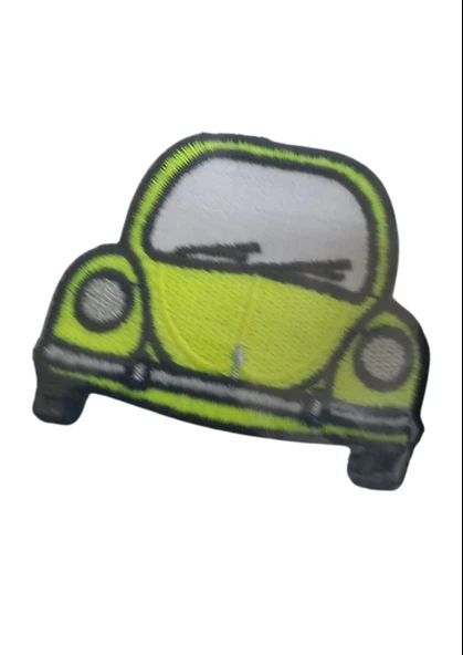 Aplike Ütü İle Yapışan Vosvos Yeşil Arma 3 cm ürün görseli