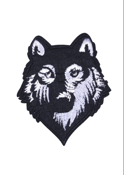 Aplike Ütü İle Yapışan Kurt Arma 6x7 cm ürün görseli