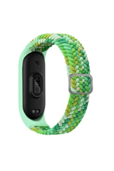 Xiaomi Mi Band 4 Star Kordon - Turkuaz-Yeşil - 1