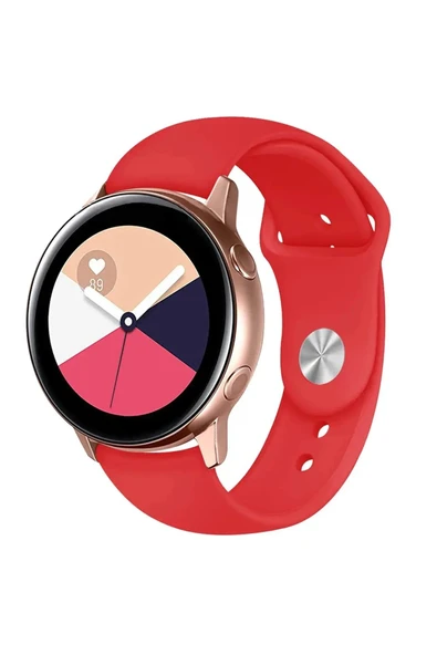 Watch 20mm Klasik Kordon - Kırmızı - 1