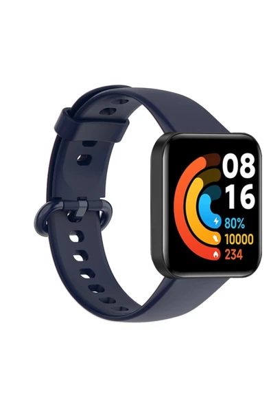 Xiaomi Redmi Watch 2 Klasik Kordon - Lacivert - 1