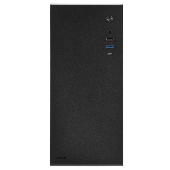 Everest K250 PEAK 250 W Mid Tower ATX Bilgisayar Kasası - Resim 2