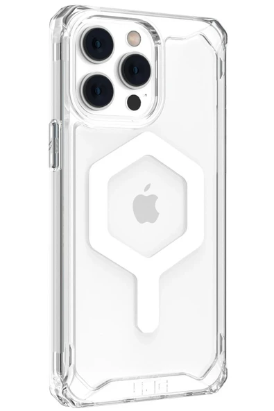 iPhone 14 Pro Kılıf Uag Plyo Magneticsafe Silikon - Şeffaf - 4