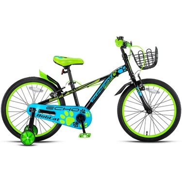 KRON BOBCAT 20 JANT Vitessiz - V.B. - Siyah-Mavi/Yeşil ürün görseli