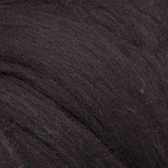 La Mia Jumbo Siyah Dev Yün El Örgü İpi - J8 - Resim 2