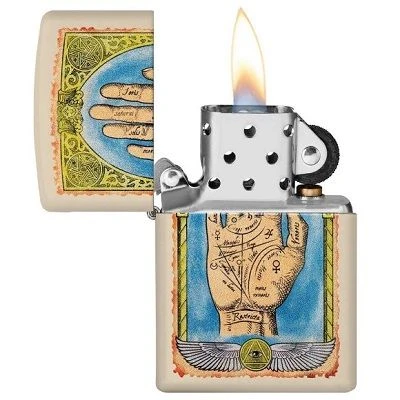 Zippo Palm Lines Dizayn Çakmak - Resim 2