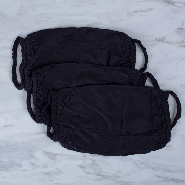 Loren 3 Adet Yıkanabilir Maske - 1