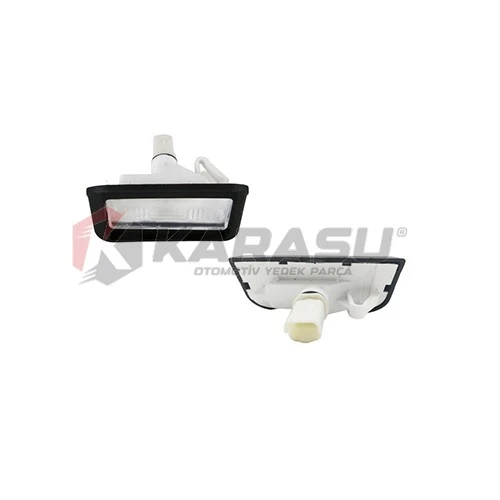 PARTNER RIFTIR  BERLİNGO 3 DOBLO YENİ MODEL PLAKA LAMBASI DUYLU ÇİFT KAPI ürün görseli 1