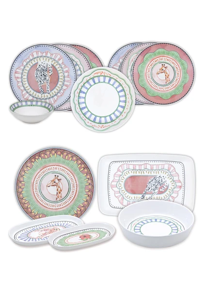 The Mia Spring 6 Kişilik Yemek Takımı 31 Parça Set 1 ürün görseli 1