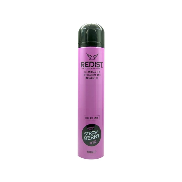 Redist Maximum Effect Strawberry Çilekli Ağda Sonrası Temizleme ve Masaj Yağı No.173 400 ml - 1