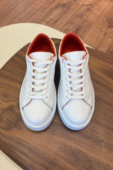 PARİS HAKİKİ DERİ ERKEK SNEAKERS - ERKEK SPOR AYAKKABI - 3