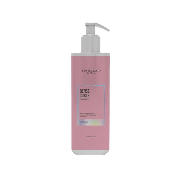 Lewel Mood Premium Dense Curls Bukleli ve Kıvırcık Saçlar İçin Bakım Şampuanı 400 ml - 1