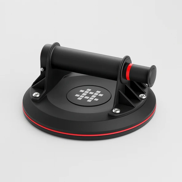 140 Kg Vakumlu Vantuz Yüksek Güçlü Emiş Cam Seramik Mermer Ağır Yük Taşıma Vakum Vantus ürün görseli