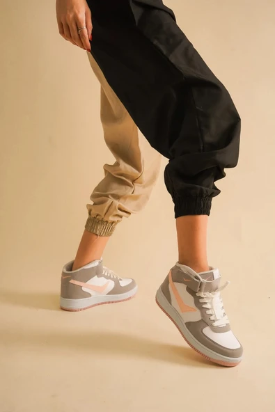 Lambırlent Unisex Boğazlı Cırtlı Kaymaz Taban Ayakkabı - Resim 2