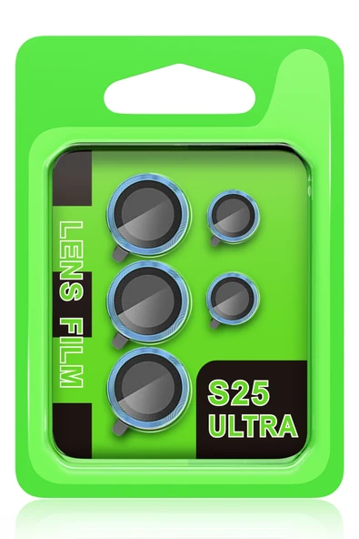 Zipax Samsung Galaxy S25 Ultra Kamera Lens Koruyucu Cam Metal  Azn-Raze ürün görseli 1