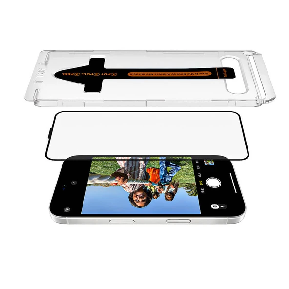 Zipax Apple iPhone 16 Plus Ekran Koruyucu Cam Ahize Toz Önleyici Zr-FastDust ürün görseli 1