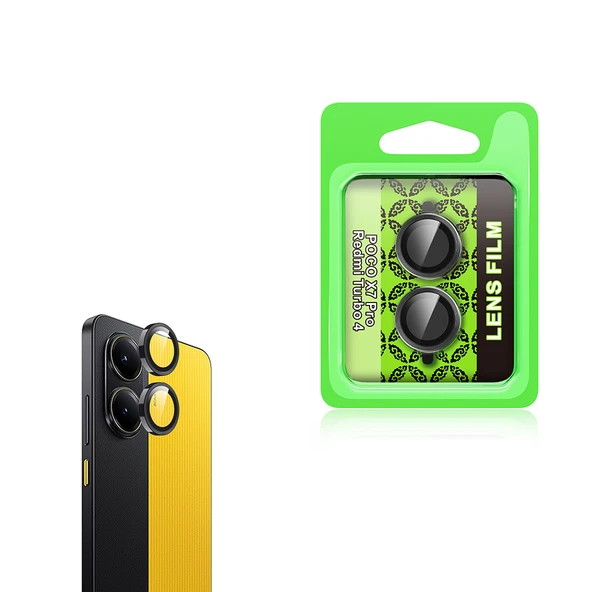 Zipax Xiaomi Poco X7 Pro Kamera Lens Koruyucu ZRCL-07 ürün görseli 1