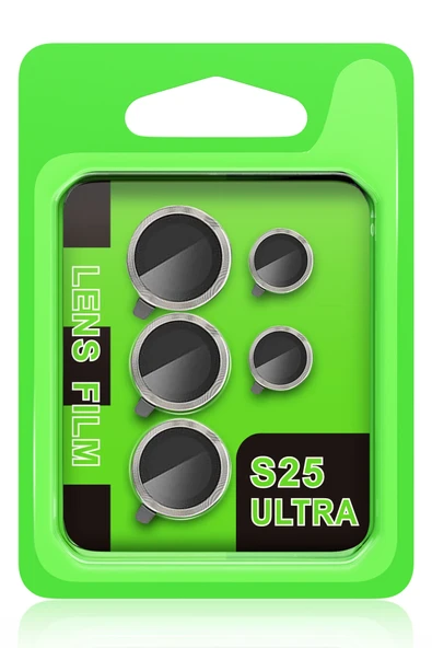 Zipax Samsung Galaxy S25 Ultra Kamera Lens Koruyucu Cam Metal  Azn-Raze ürün görseli 1