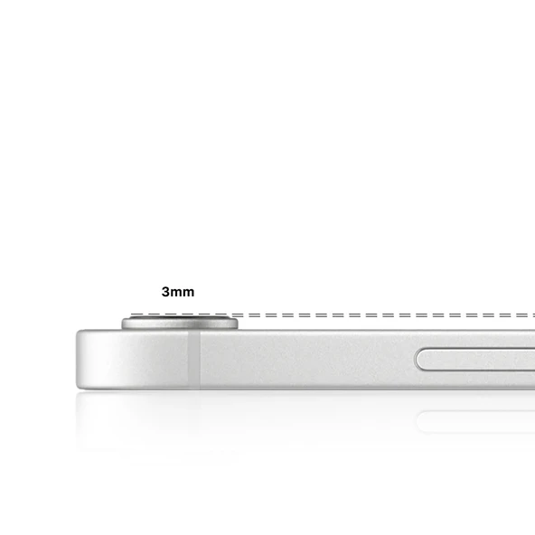 Zipax Apple iPhone 17 Air Ultra İnce Kamera Lens Koruyucu Zr-Mikro - Resim 2