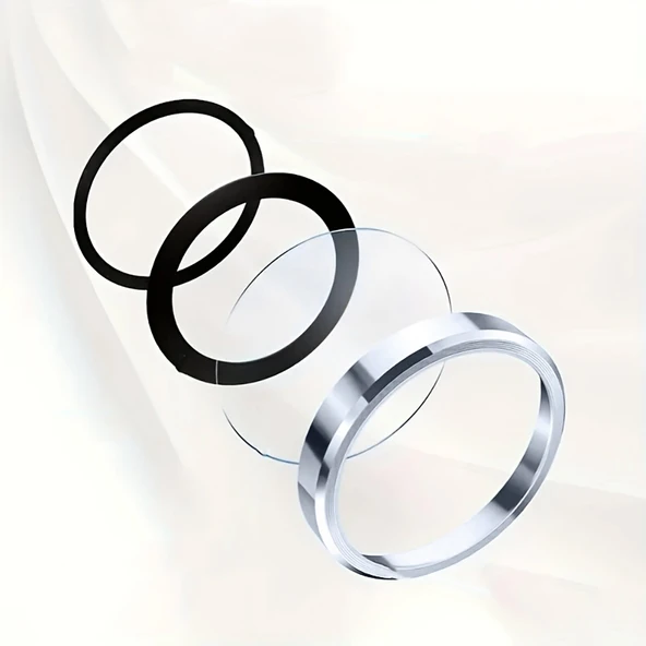 Zipax Apple iPhone 17 Pro Ultra İnce Kamera Lens Koruyucu Zr-Mikro - Resim 3