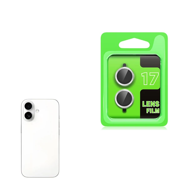 Zipax Apple iPhone 17 Kamera Lens Koruyucu ZRCL-07 ürün görseli 1