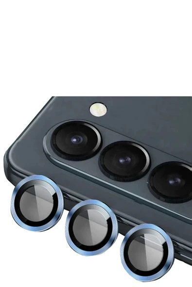 Zipax Samsung Galaxy Z Fold 5 Kamera Lens Koruyucu Cam Metal  Azn-Valdez ürün görseli 1