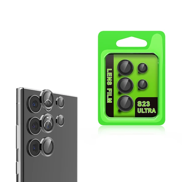 Zipax Samsung Galaxy S23 Ultra Kamera Lens Koruyucu ZRCL-07 ürün görseli 1