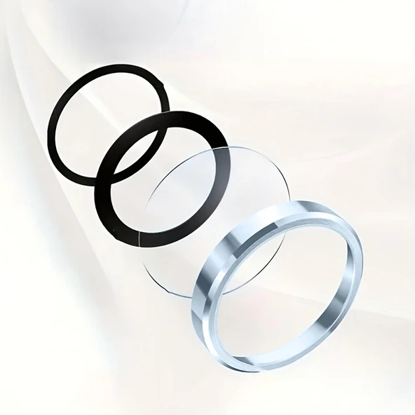 Zipax Apple iPhone 17 Ultra İnce Kamera Lens Koruyucu Zr-Mikro - Resim 2