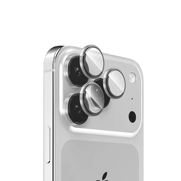 Zipax Apple iPhone 17 Pro Ultra İnce Kamera Lens Koruyucu Zr-Mikro ürün görseli 1