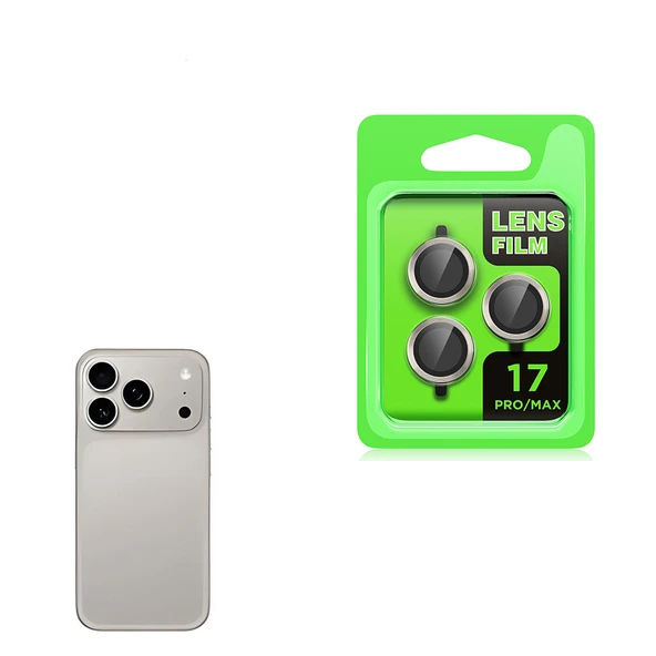 Zipax Apple iPhone 17 Pro Kamera Lens Koruyucu ZRCL-07 ürün görseli 1