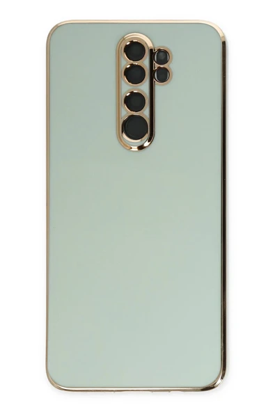 Xiaomi Redmi Note 8 Pro Kılıf Volet Silikon - Açık Yeşil - 1