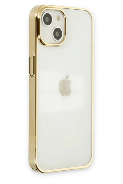 iPhone 14 Kılıf Element Silikon - Gold - 2