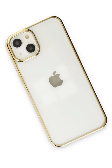 iPhone 14 Kılıf Element Silikon - Gold - 3