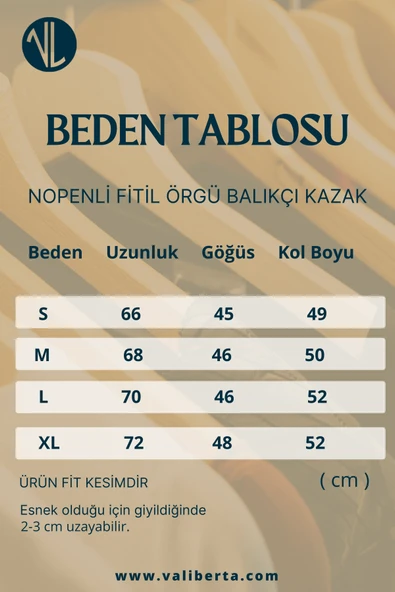 Nopenli Fitil Örgü Balıkçı Kazak - Siyah - Resim 7