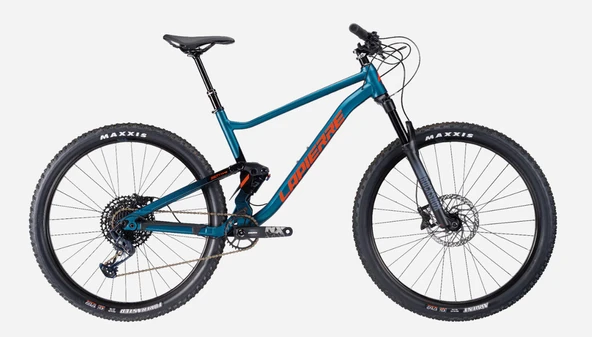 29J LAPIERRE ZESTY TR 4.9 12V DAĞ BSİKLETİ - MAT TURKUAZ SİYAH KIRMIZI - 47 KADRO - Resim 2