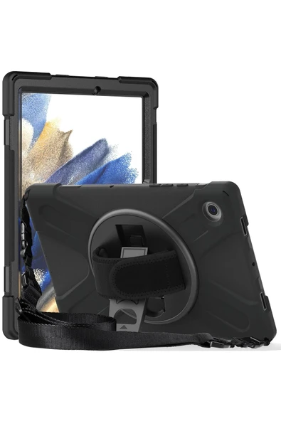 Samsung Galaxy X200 Tab A8 10.5 Kılıf Amazing Tablet Kapak - Mor - 4