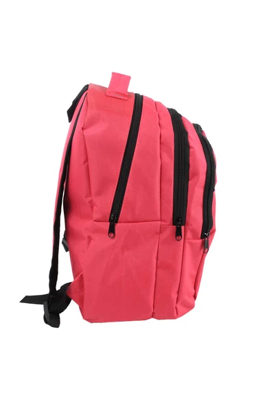 POLO Yazılı Fuşya Sırt Çantası, Okul Çantası, Okul Sırt Çantası - 4