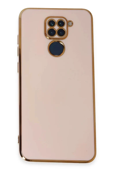 Xiaomi Redmi Note 9 Kılıf Volet Silikon - Pembe ürün görseli