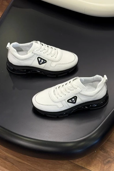 2027 HAKİKİ DERİ ERKEK SNEAKERS - ERKEK SPOR AYAKKABI - 3
