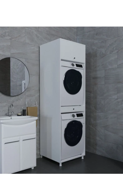Alfimo Mobilya ÇAMAŞIR&KURUTMA MAKİNESİ DOLABI