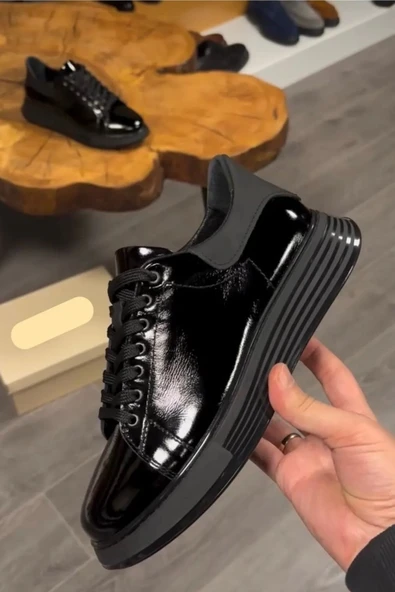 1051 HAKİKİ DERİ ERKEK SNEAKERS - ERKEK SPOR AYAKKABI - 3