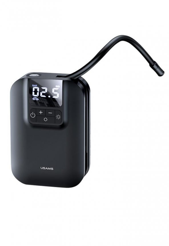 Usams US-ZB215 350PSI 5000mah Şarjlı Çok Amaçlı Taşınabilir Hava Pompası - 2
