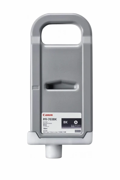 Canon 2963B001 PFI-703BK SIYAH KARTUS (700 ML)IPF 810/IPF 815/IPF 820/IPF 825