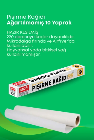 6 Lı Eko Paket- Pişirme Kağıtları, Alüminyum Folyo, Streç Film, Orta ve Büyük Boy Buzdolabı Poşeti - 4