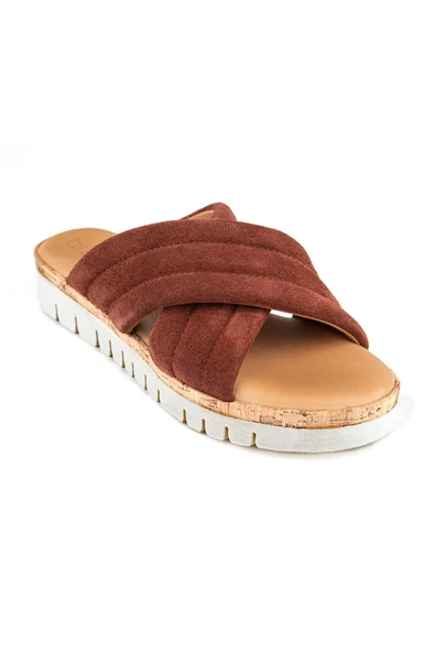 Muya Braska 35254 Hakiki Deri Kadın Terlik - Resim 5