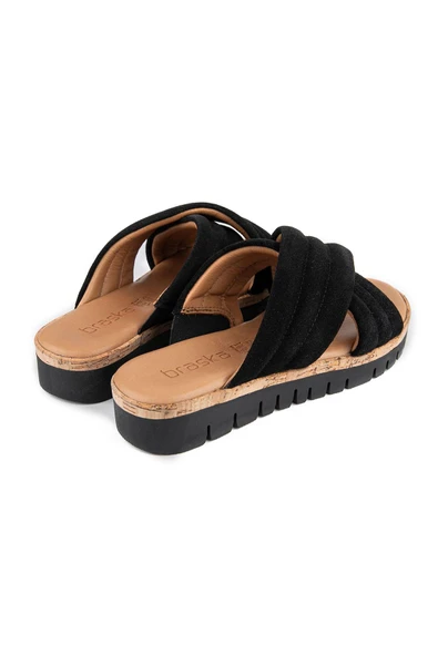 Muya Braska 35254 Hakiki Deri Kadın Terlik - Resim 9