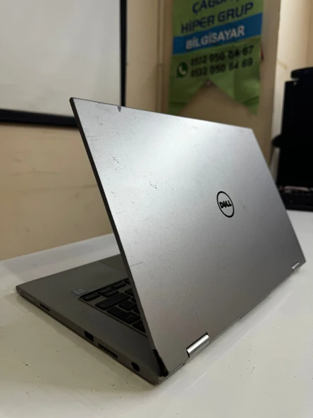 DELL İNSPİRON 13 7359 2 in 1 360 DERECE DOKUNMATİK TABLET / PC ÇİZİM KALEMİ HEDİYE İ7 7 nesil 8 GB RAM 128 GB SSD İNTEL GRAPHİCS SLİM NOTEBOOK - Resim 4