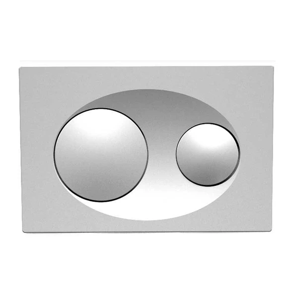 Bocchi Savio Yuvarlak Butonlu Kumanda Paneli Mat Krom 8200-0010